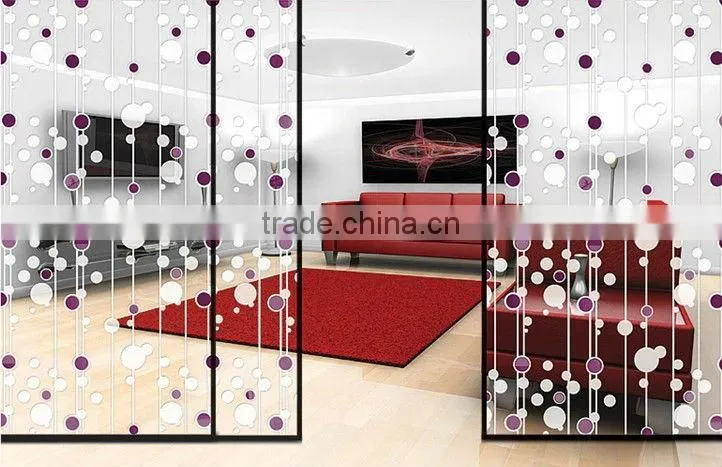 3-19mm Glass Decorative Bathroom Doors with AS/NZS2208:1996