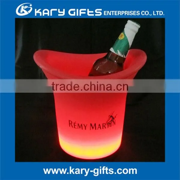 cool design flash multi color changing light up ice bucket
