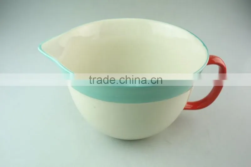 Big round ceramic cup with handle , eco-friendly, stocked ceramic cup for wholesale