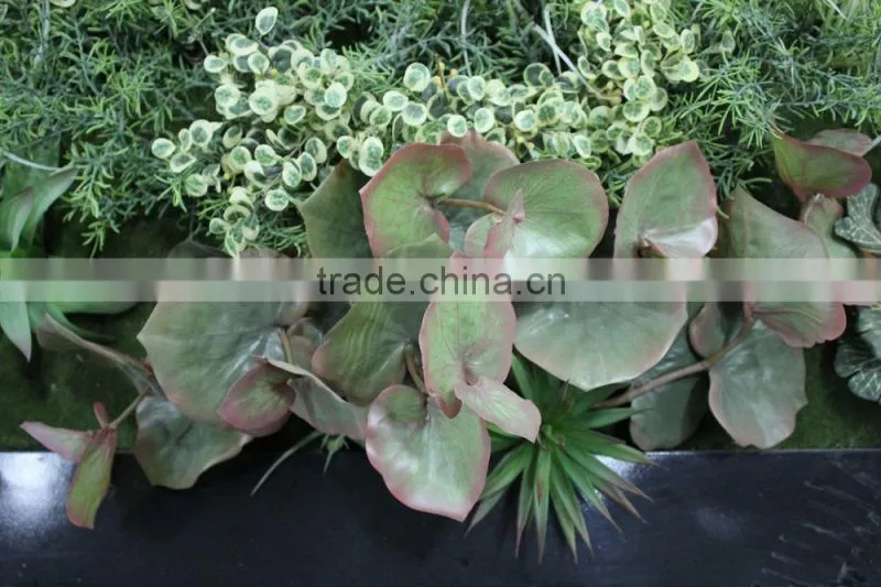 windows display manufacurer (180X80cm) artificial supermarket grass wall