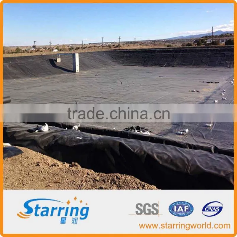 waterproof geomembrane, black ldpe geomembrane 1.5mm
