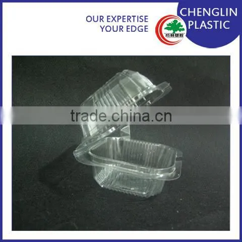 Plastic blister recycled fruit tray