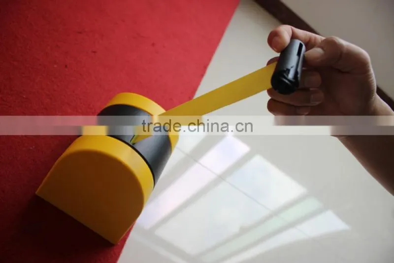 mounted queue barrier/Plastic wall mounted barrier