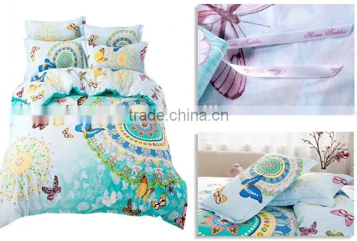 Elegant Pinkie Lady Princess Bedding Set of Sun and Butterfly, High Quality Girls Bedding Set BF11-05143c