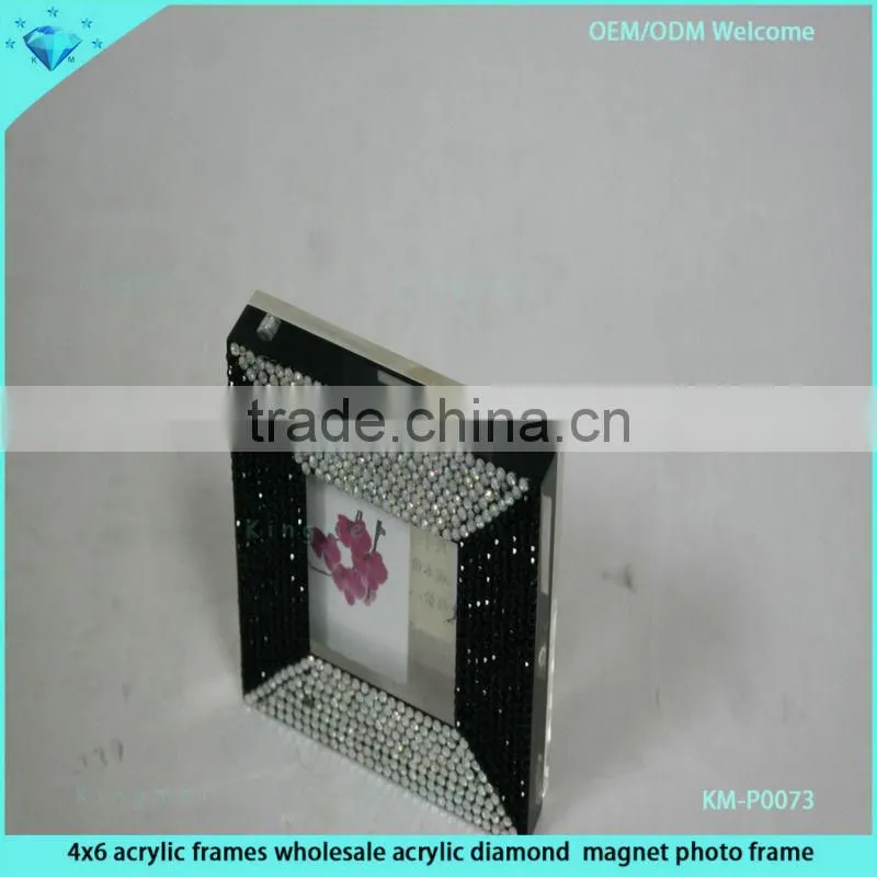 Fashion heart shaped acrylic weeding frames for weeding and holiday
