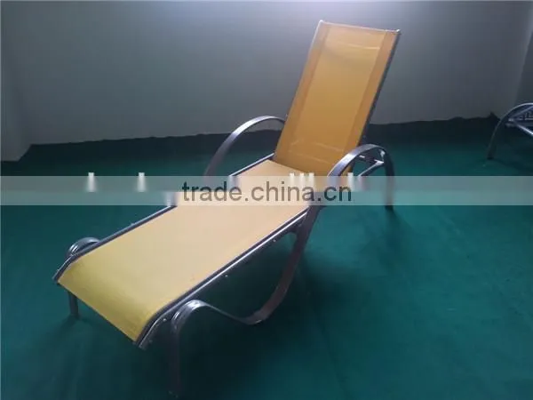 Mesh Aluminum Sun Lounge Chair