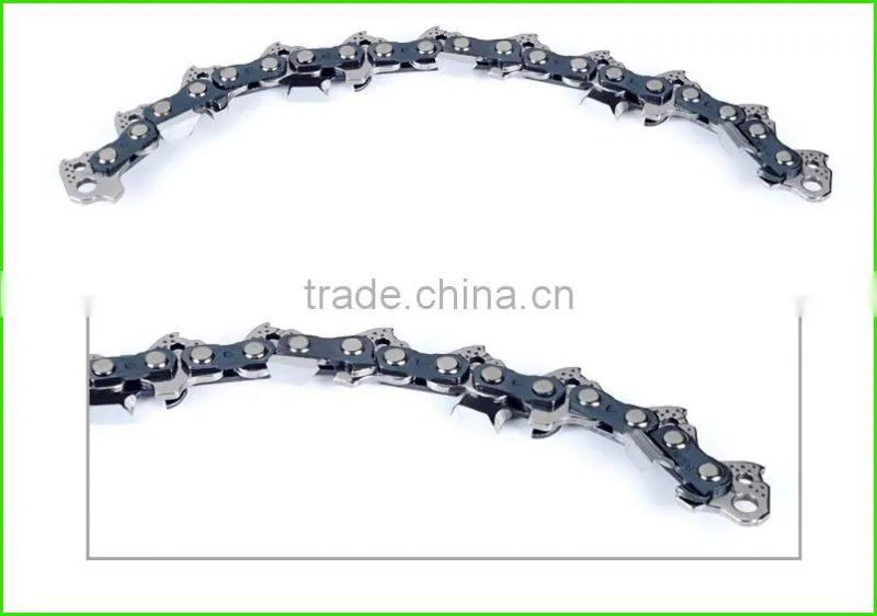 Good quality of imported material 18"-325"-68DL full chisel chain with bumper drive links chain saw chain