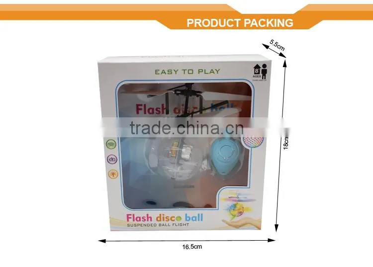 Auto Induction luminous microlight light aircraft flying ball helicopter