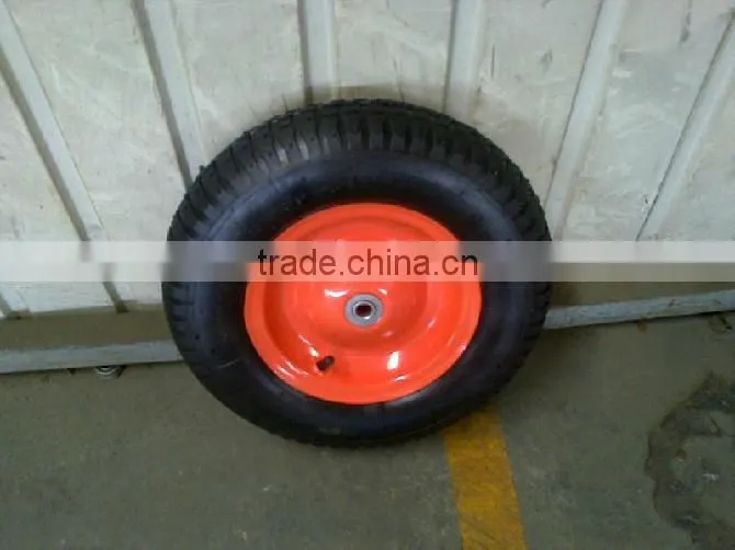 350mm wheelbarrow wheel 3.50-8