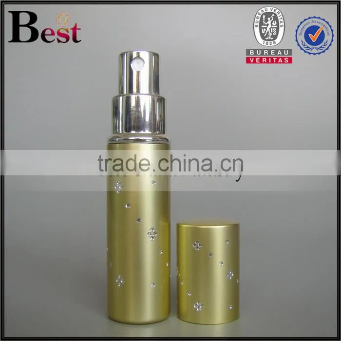 Shanghai Best 6ml perfume spray bottle pink pen perfume spray bottle pump spray bottle for perfume with aluminum cap