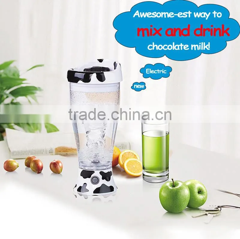 Skinny Moo Self Stirring Mug Coffee Stirring Cups Juice Mixer Stirring Cups