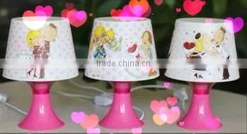 Sunlike SLL001 energy saving colorful plastic desktop lamp/night light
