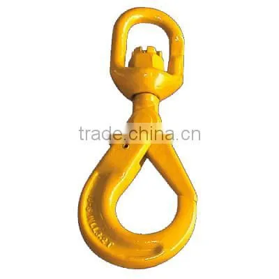 2015 Reliable g80 Rigging European forged self locking swivel safety hook