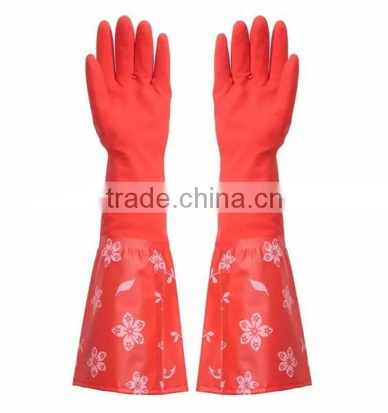 Extra Long Cleaning Gloves Dishwashing Household