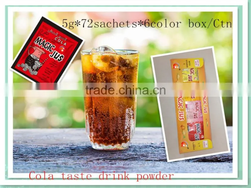Enery Cola flavoured drink powder