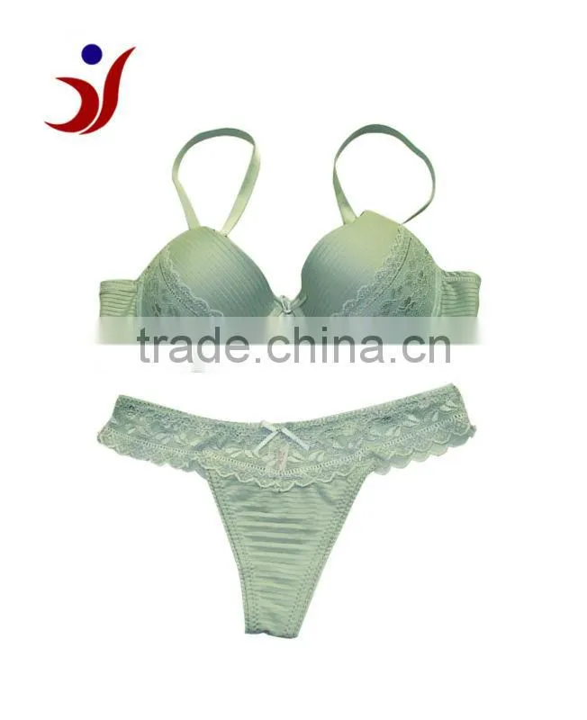 fashion style ladies underwire lace bra set