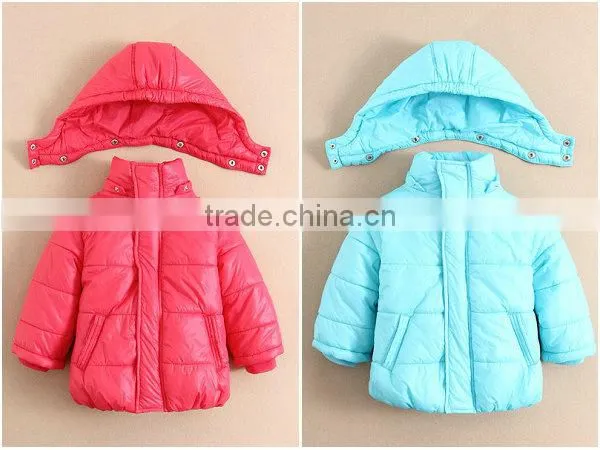 MOM AND BAB kids collect waist baby quilted coat, hot sale girls quilted coats