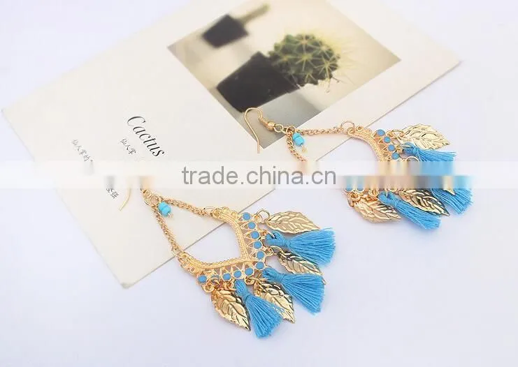 F20050N Big Drop Earrings For Women Fine Jewelry Beads Drop Earring