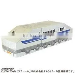 Japan Facial Tissue --- Train Design Box 'Shinkansen 700'