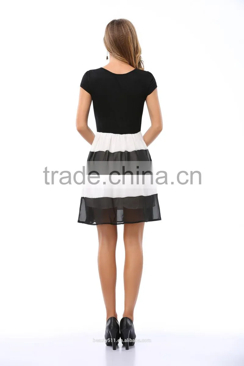 Knee length fashion designer ladies one piece party dress knitted sweater women dresses SD66