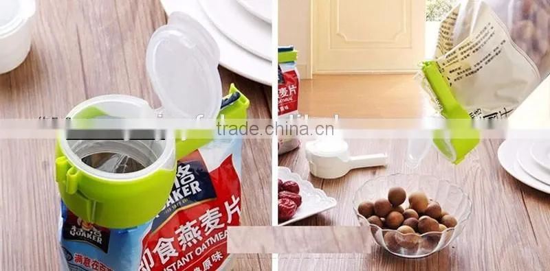 Promotional Plastic Bag Clip / Plastic Food Bag Clip / Plastic Bag Seal Clip