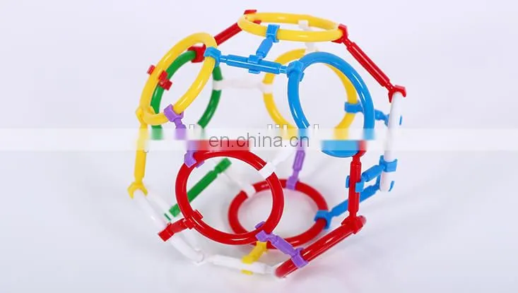 2017 magic DIY Kids educational toys puzzle splicing clever sticks