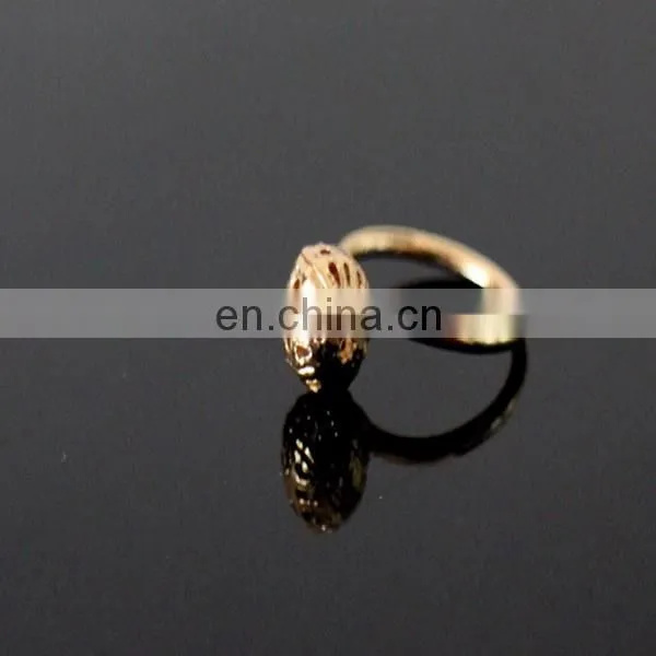 Fashion flower and pearl enamel knuckle ring set gift jewelry