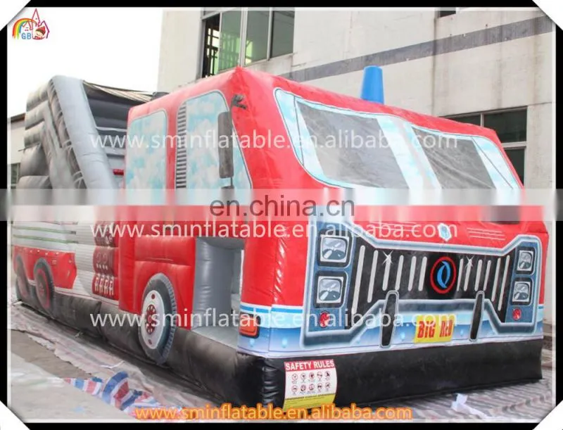 High quality large inflatable amusement park dry slide,customize color slide for kid,cheap slide for sale