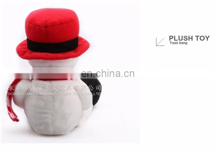 2016 New christmas gift cute snowman plush toys