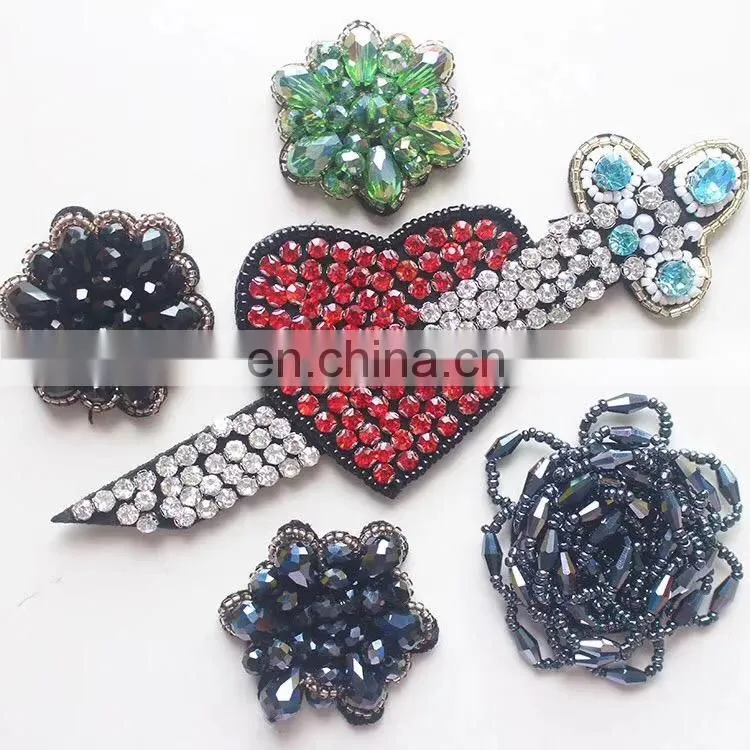fruit Patches Beaded Handmade Applique