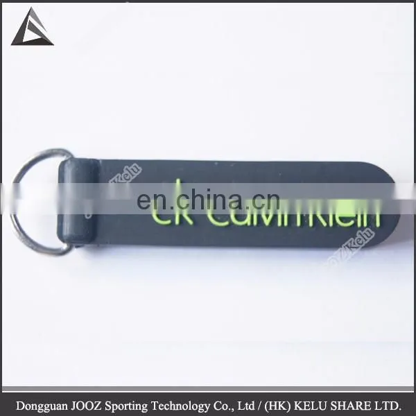 3D branded zipper head apparel component zipper puller for garment