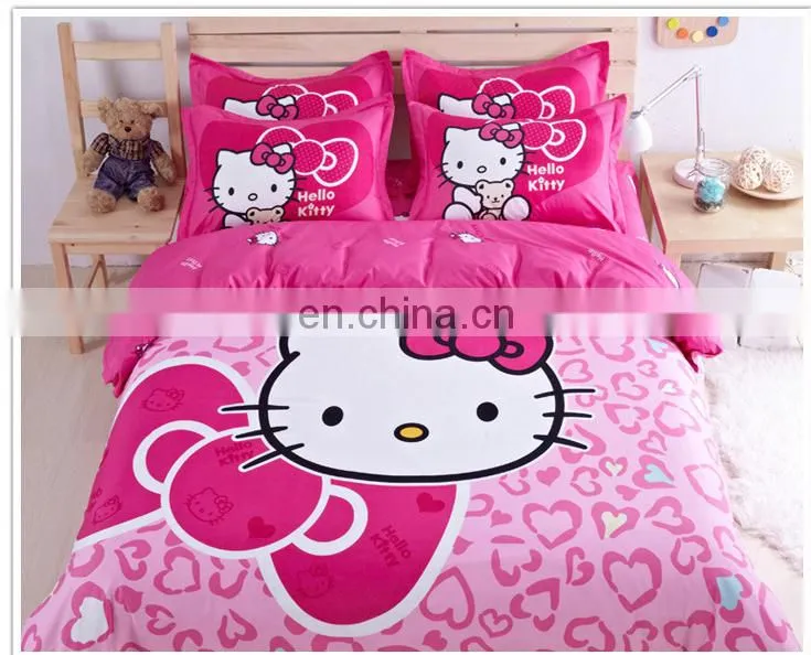 Custom korean radium printing embroidery baby fantasy jacquard bedding duvet cover set comforter