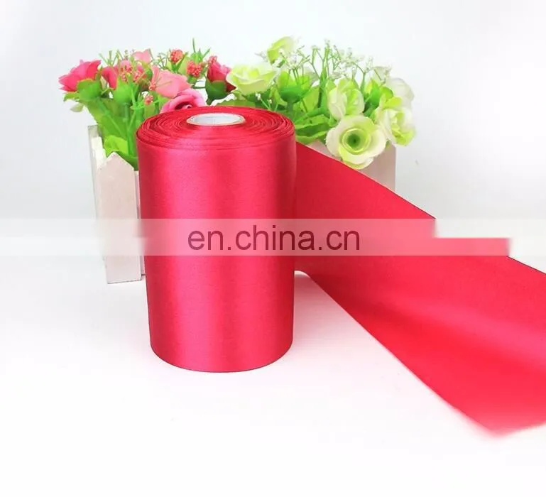 SATIN Wholesale wedding chair sash 5inch satin ribbon