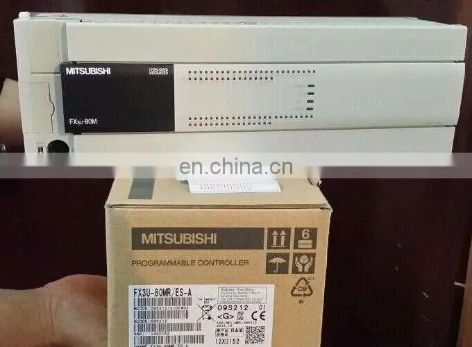 High Quality Industrial Control PLC in Mitsubishi FX PLC Controller FX3U-80MT/ES-A PLC Programming
