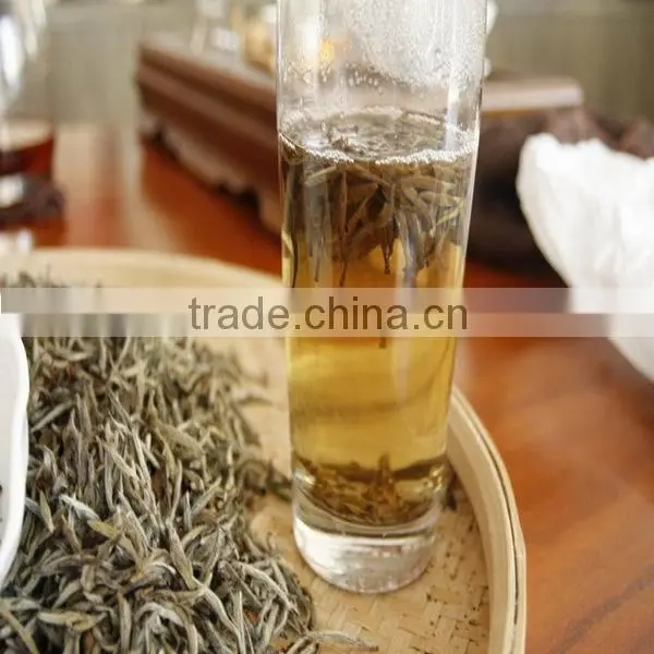 China natural white tea, organic bai hao yin zhen/ white silver needle white tea