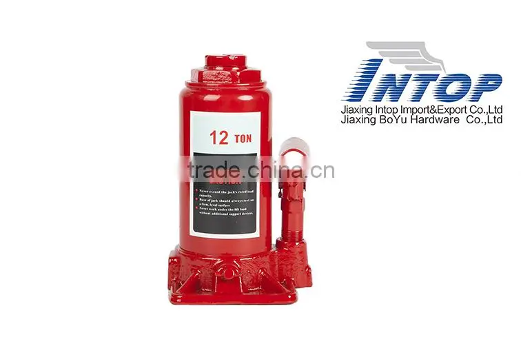 high quality 12T car lifting hydraulic bottle jack