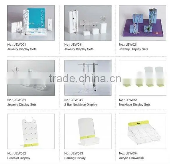 Elegant High-grade Acrylic Jewelry display stand