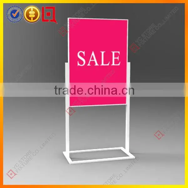2016 Customized size advertising display stand