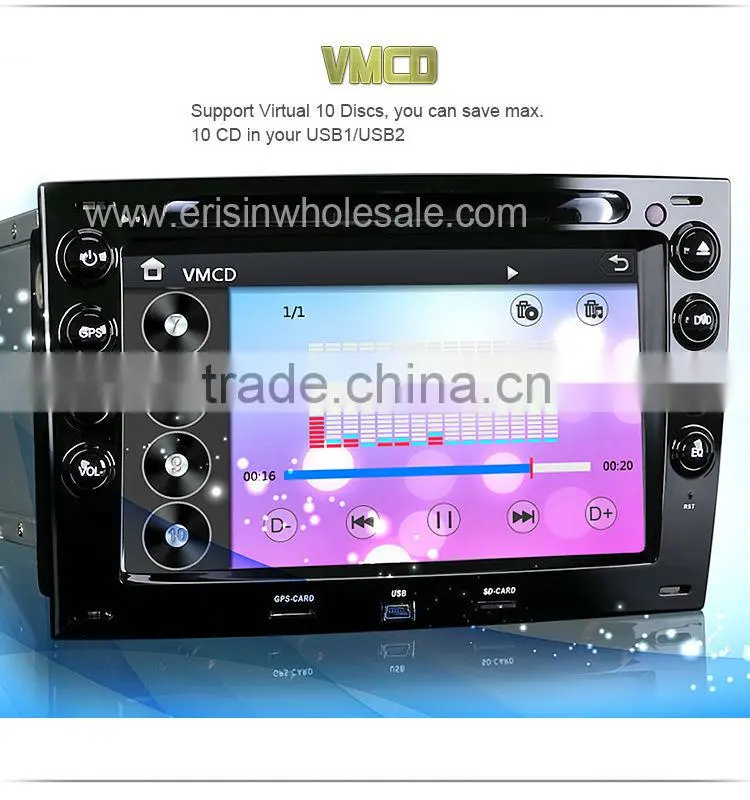 Erisin ES7691M 2015 New Car Stereo DVD Player with GPS RDS 3G