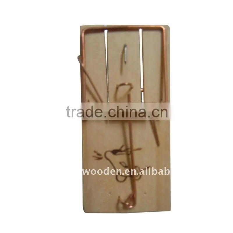 wooden easy set mouse trap