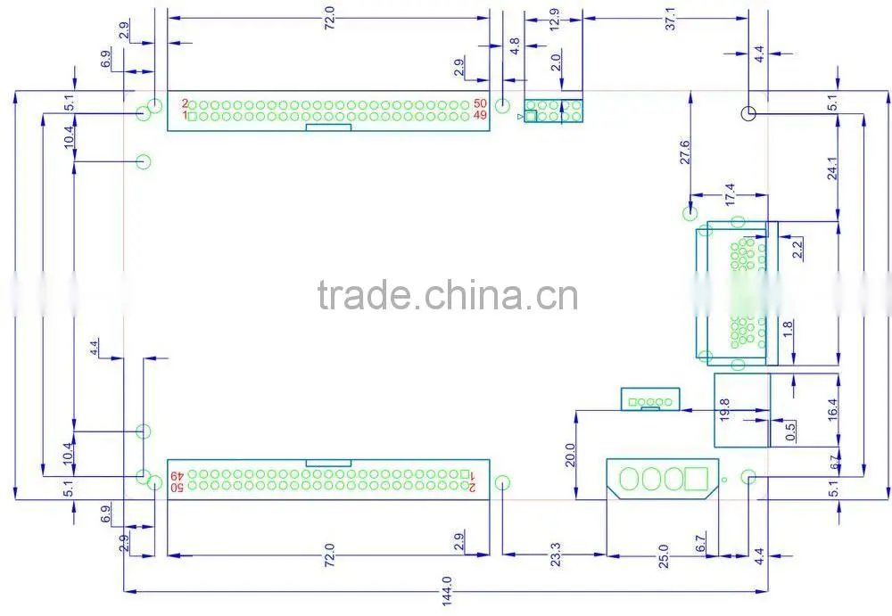 NOVASTAR HUB75 MRV300 NOVA LED receiving card