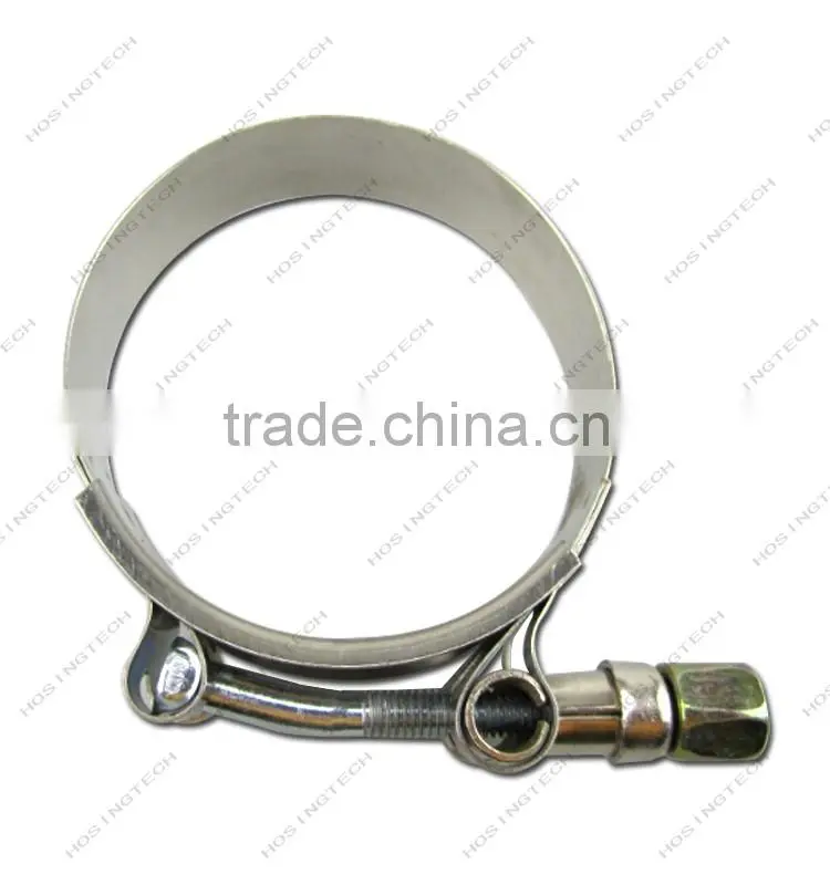 hot sale automotive T bolt stainless steel hose clamp