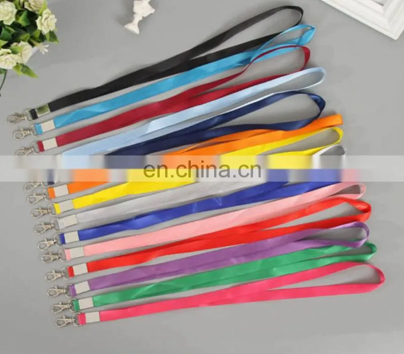 Wholesale Lanyard Printing Double Sided Pink Lanyards with Logo Custom