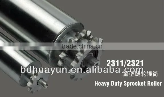 Heavy Load Long Distance Gravity Roller Conveyor For Luggage