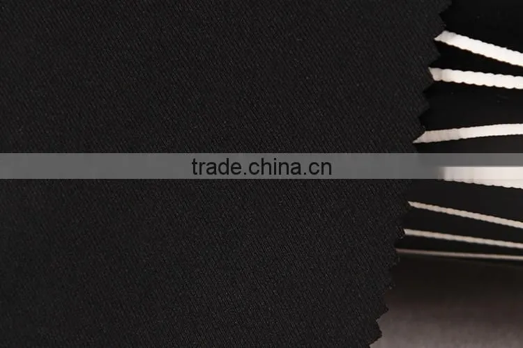Stock cheap high quality twill shiny dyeing TR men's suit fabric for business suit