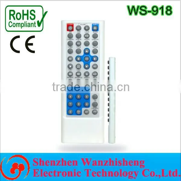 2014 stylish design of remote control universal car dvd player