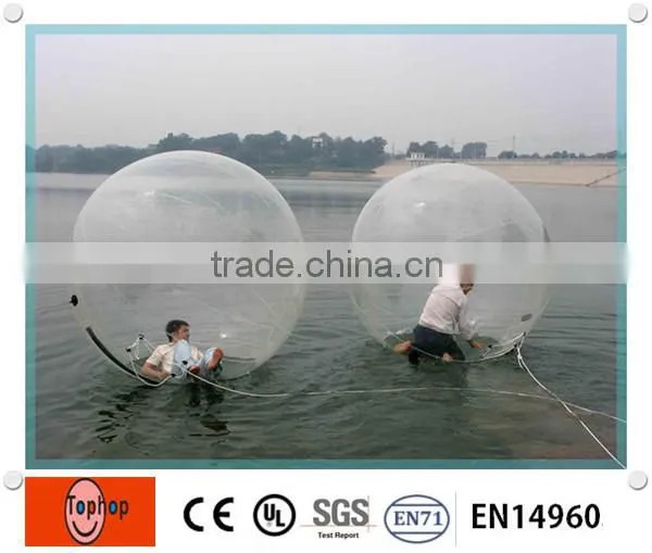 2016 Latest Hot Selling Inflatable Water Walking Ball With Germany Zipper for Summer