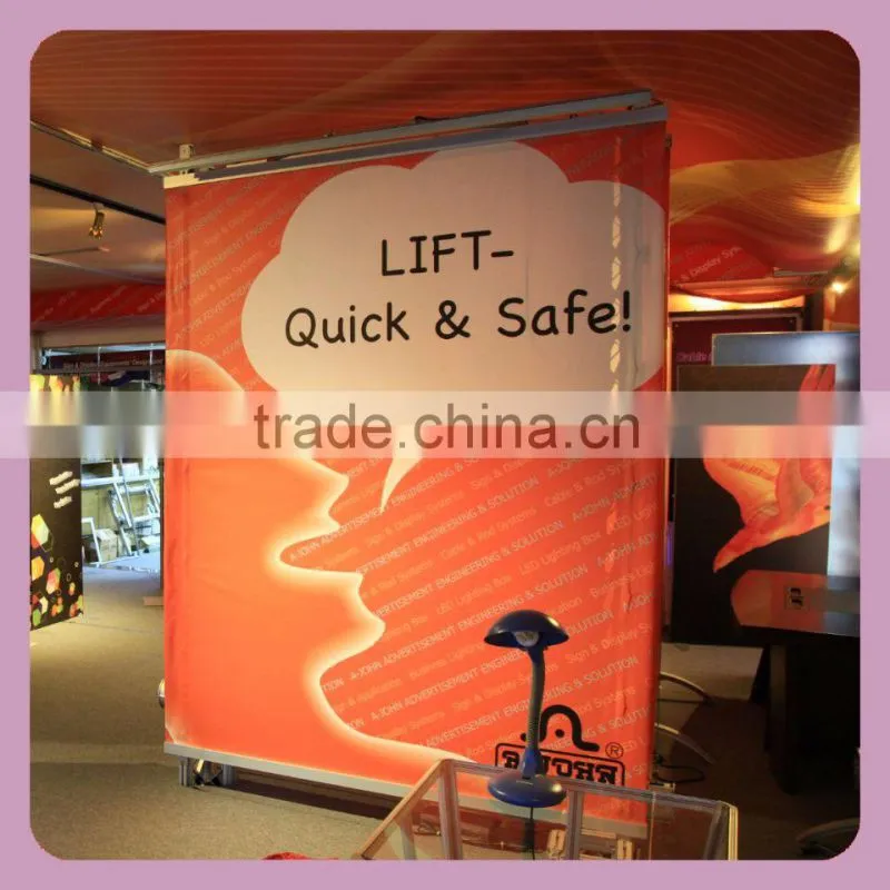 Double sided aluminum light frame advertising
