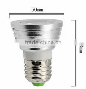 rgb led spot light 3w 16color with remote control