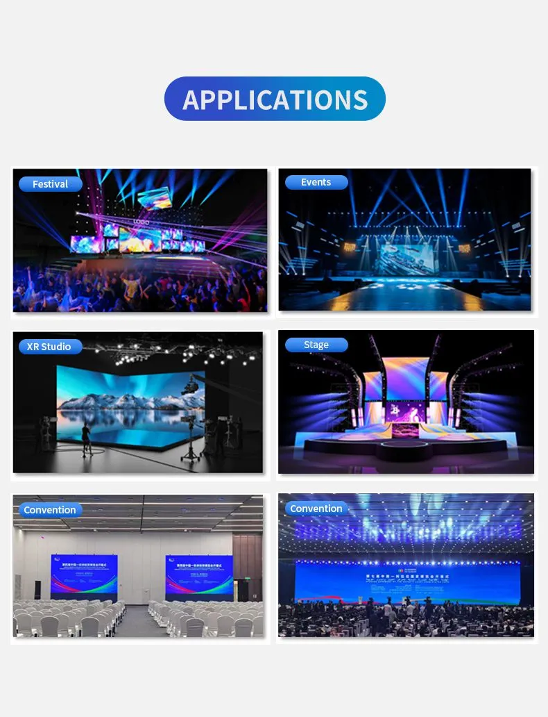 P2.9 P 3.91 500X1000mm 500X500mm Led Screen Outdoor Large Format Outdoor Led Screen Led Video Wall System Rental Led Screen
